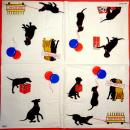 HUN-346 Dogs - 3-ply - Caspari